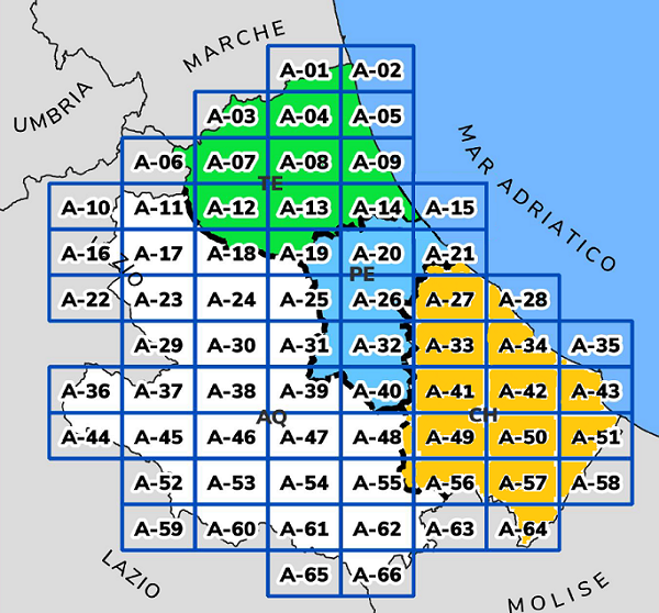 Cartografia AIB Regione Abruzzo