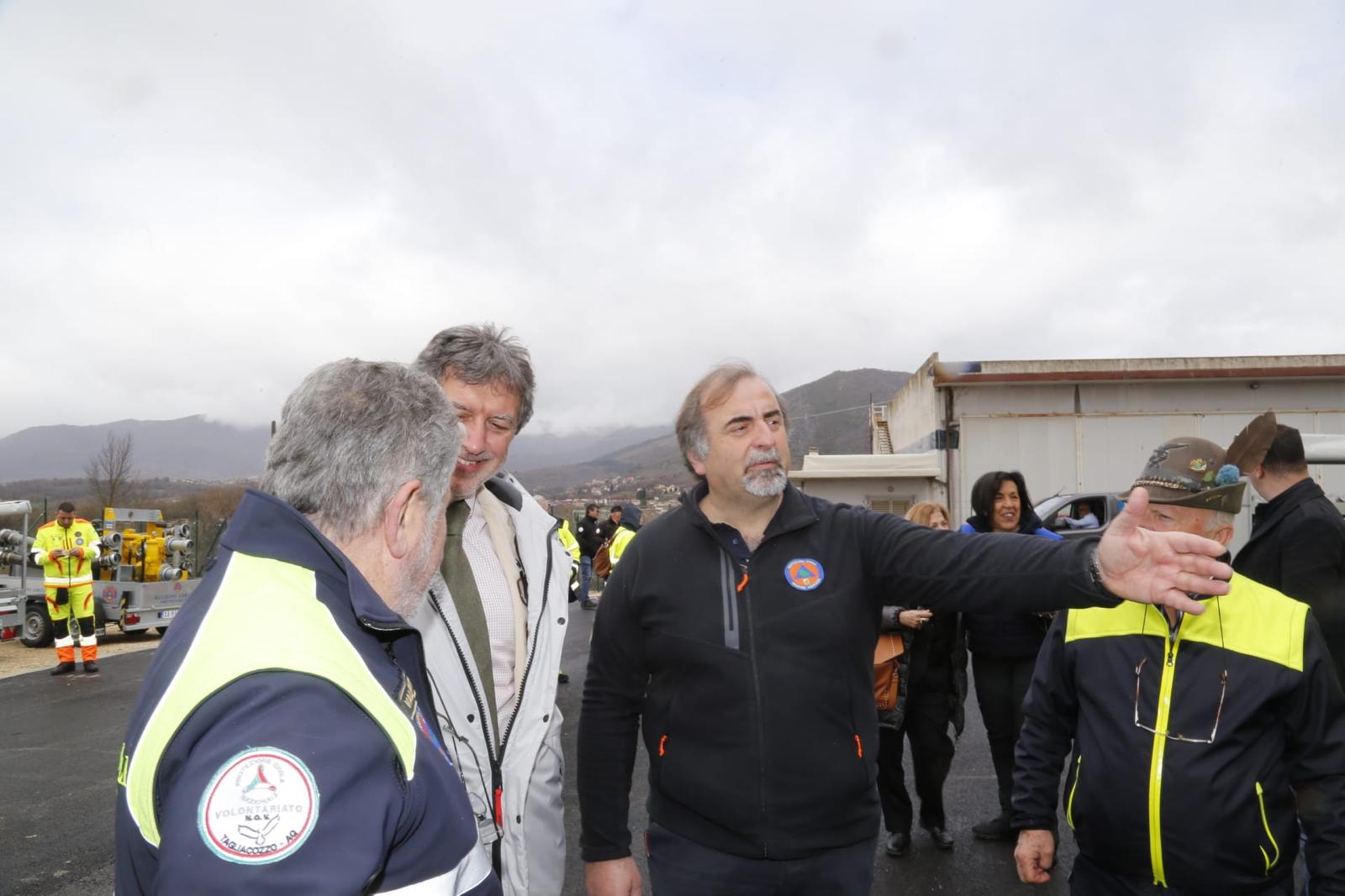 Apre a Preturo il nuovo Polo Logistico di Protezione Civile per la formazione degli operatori di P.C.