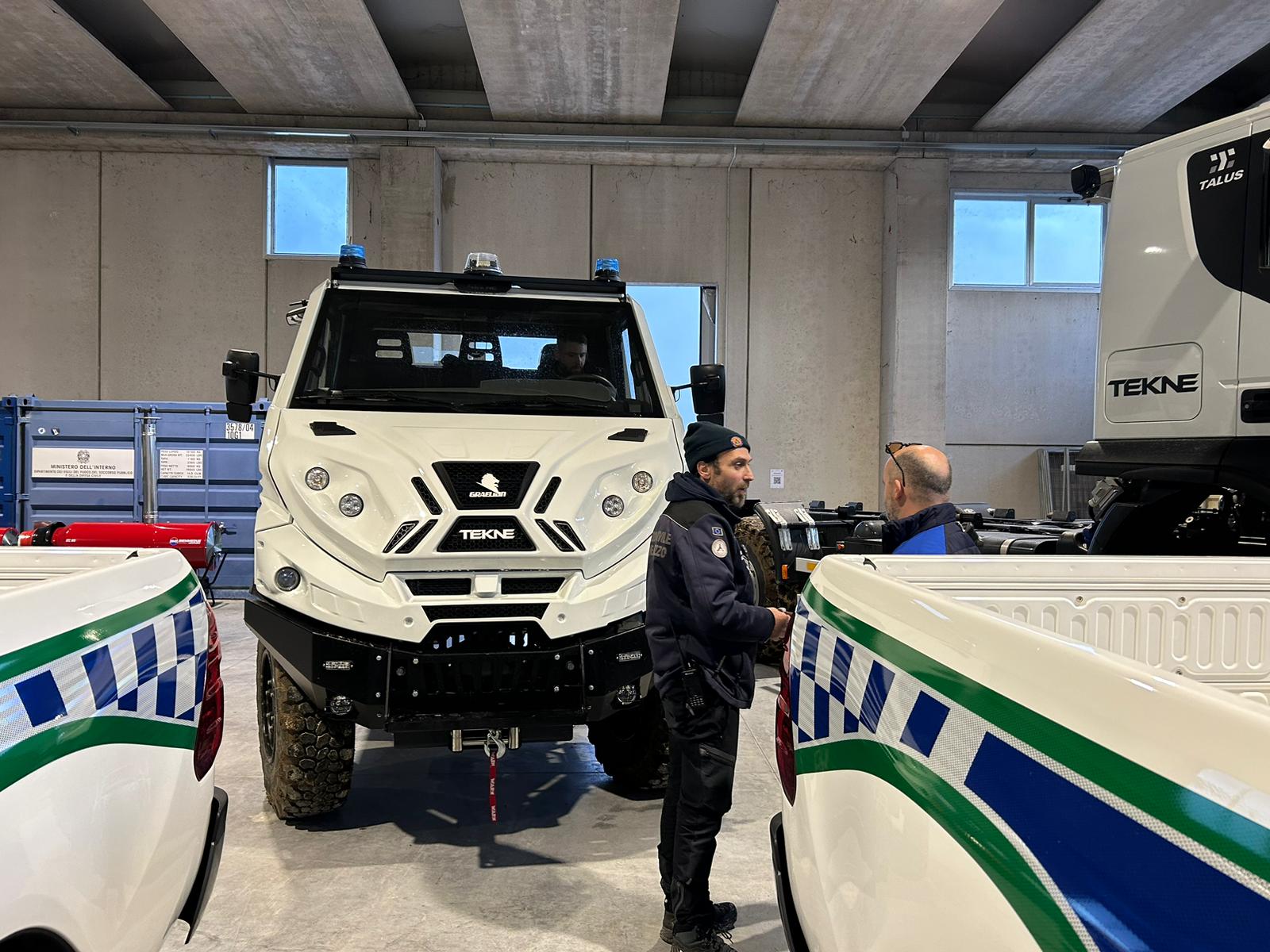 Apre a Preturo il nuovo Polo Logistico di Protezione Civile per la formazione degli operatori di P.C.