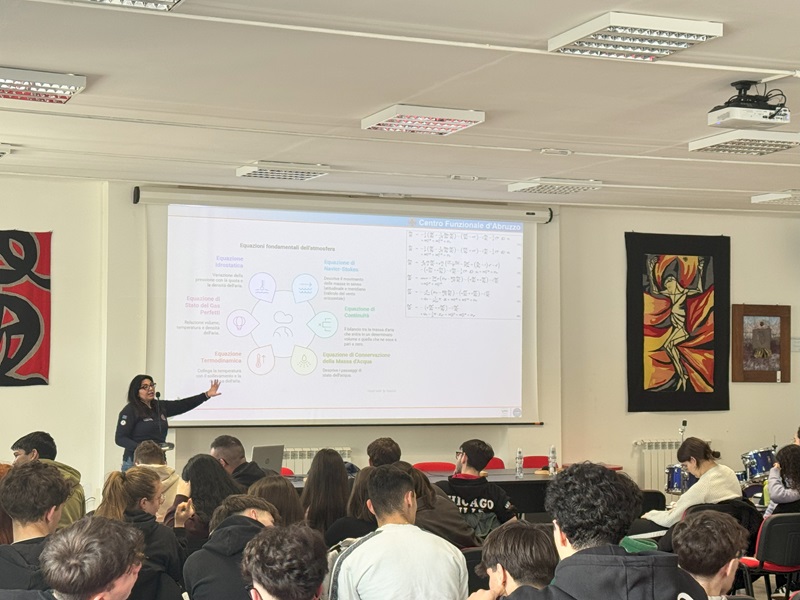A lezione di meteorologia con il Centro Funzionale d’Abruzzo