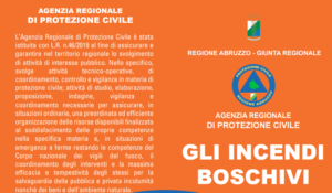 Rischio incedio boschivo (Rischio di cui si occupa l'Agenzia Regionale di Protezione Civile - Regione Abruzzo)